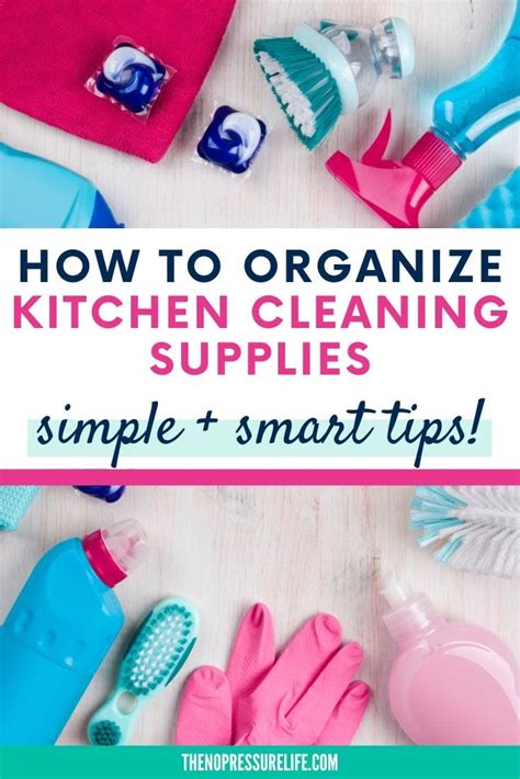 5 Smart Ways To Organize Cleaning Supplies Under The Kitchen Sink