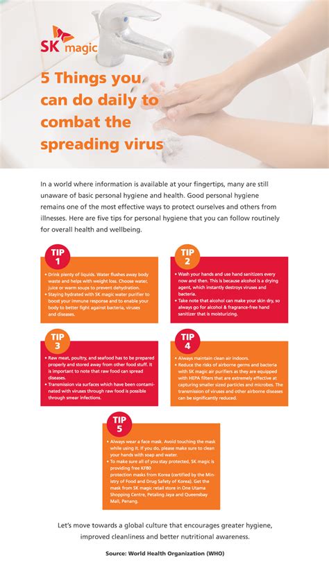 5 Things You Can Do Daily To Combat The Spreading Virus Sk Magic