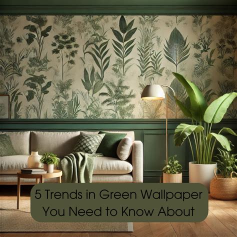 5 Trends In Green Wallpaper You Need To Know About Nobletts Wallpaper