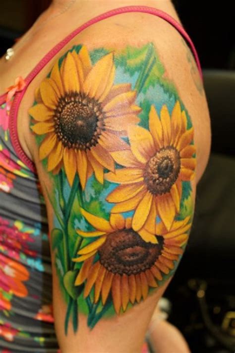 50 Amazing Sunflower Tattoo Ideas For Men And Women Tattoo Twist