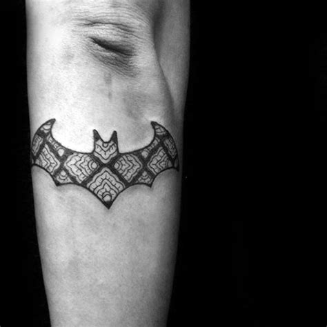 50 Batman Symbol Tattoo Designs For Men Superhero Ink Ideas