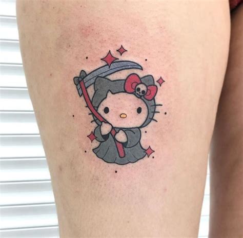 50 Best Hello Kitty Tattoo Designs With Meanings