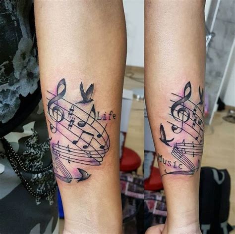 50 Cool Music Tattoos For Men 2020 Music Notes Ideas Tattoo