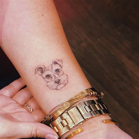 50 Cute Dog Tattoos For Women Xuzinuo