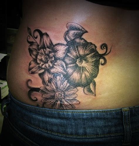 50 Lower Back Tattoos For Women Girls