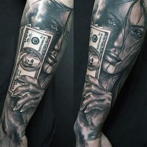 50 Money Tattoos For Men Wealth Of Masculine Design Ideas