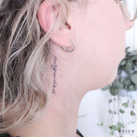 50 Most Beautiful Behind The Ear Tattoos That Every Girl Wish To Have