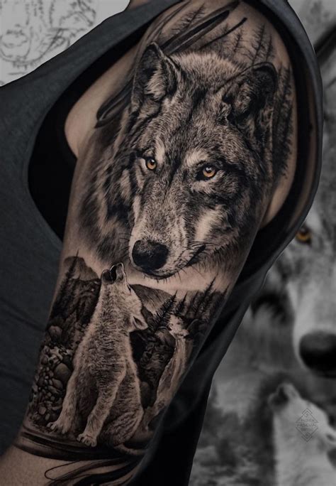 50 Of The Most Beautiful Wolf Tattoo Designs The Internet Has Ever Seen