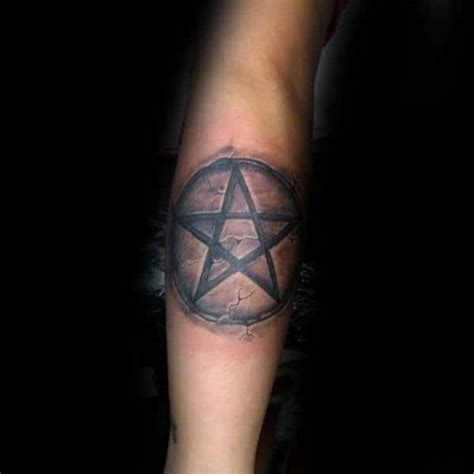 50 Pentagram Tattoo Designs For Men Five Pointed Star Ideas