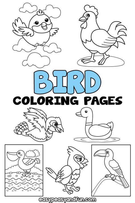 50 Printable Bird Coloring Pages Easy Peasy And Fun