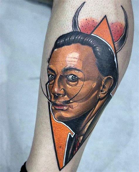 50 Salvador Dali Tattoo Designs For Men Artistic Ink Ideas