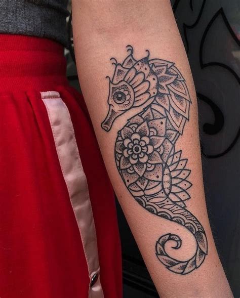 50 Seahorse Tattoos With Meanings Body Art Guru