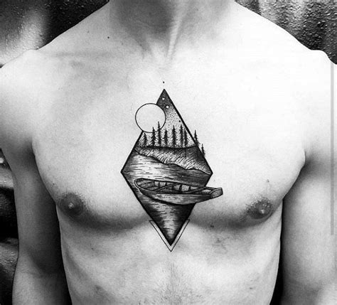 50 Small Chest Tattoos For Guys Masculine Ink Design Ideas