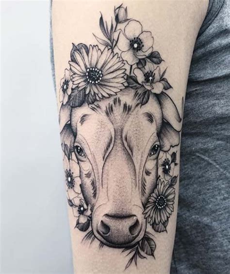 50 Taurus Tattoo Designs And Ideas For Women With Meanings Taurus Bull Tattoos Bull Skull