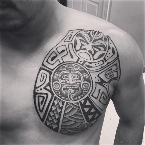 50 Traditional Aztec Tattoos For Chest Tattoo Designs Tattoosbag Com