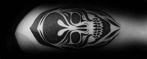 50 Tribal Skull Tattoos For Men