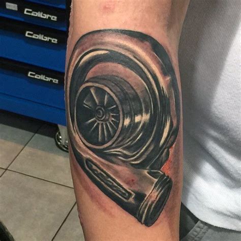 50 Turbo Tattoo Ideas For Men Turbocharged Designs