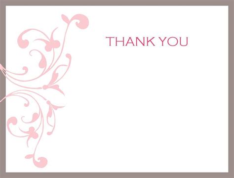 52 Online Free Thank You Card Templates To Download Now By Free Thank You Card Templates To