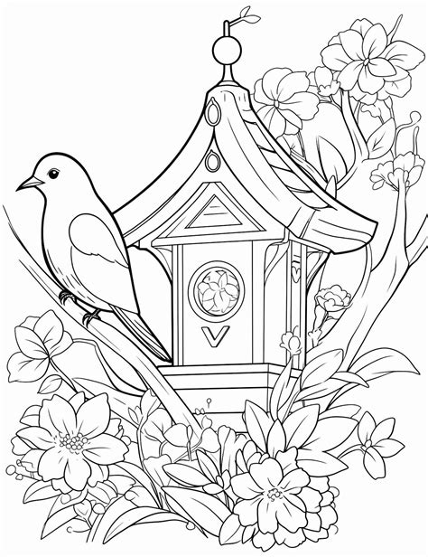 53 Bird Coloring Pages For Kids And Adults Our Mindful Life