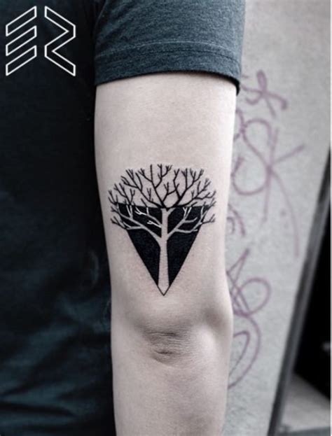 55 Gorgeous Negative Space Tattoo Designs And Ideas Fashion Hombre