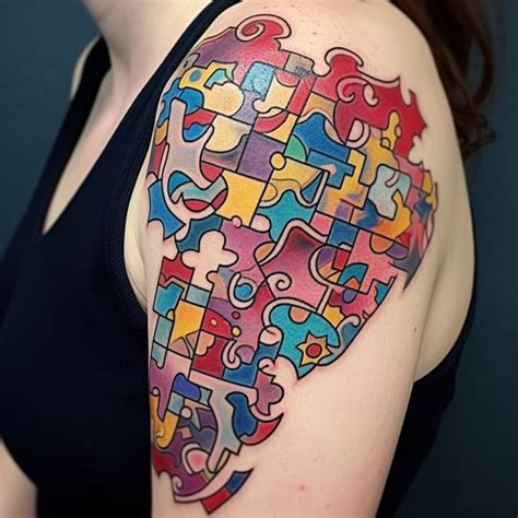 55 Puzzle Pieces Tattoo Ideas Tattooclue Com