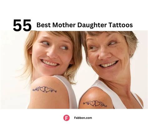 55 Unique Mother Daughter Tattoo Designs With Meaning Fabbon