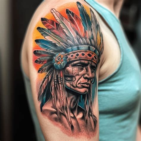 56 Indian Warrior Tattoo Ideas Tattooclue Com