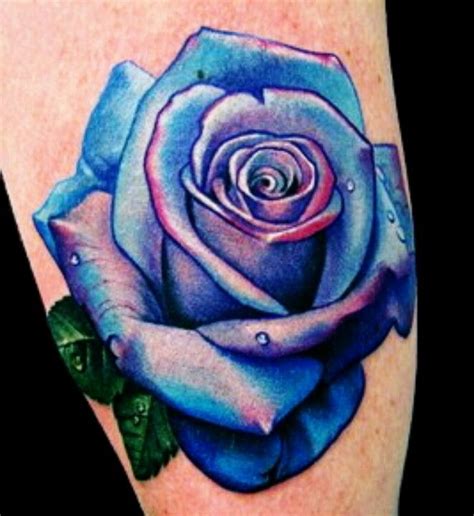 57 Tattooes With Blue Roses Ideas Rose Tattoos Tattoos Blue Rose