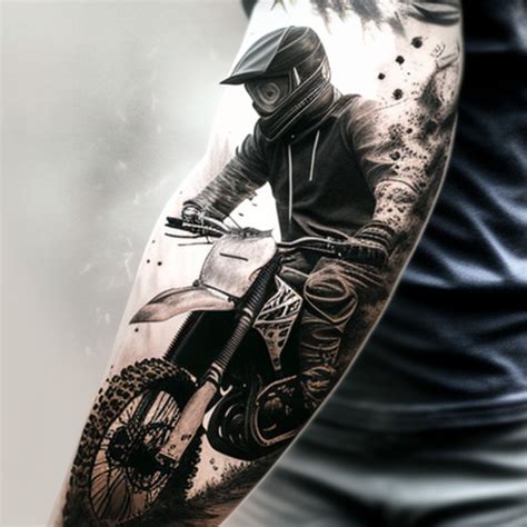 59 Dirt Bike Tattoo Sleeve Ideas Tattooclue Com