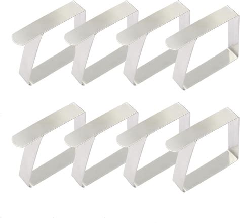 6 Pack Outdoor Tablecloth Clips For Thick Tables Thin Tables