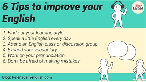 6 Tips To Improve Your English For 4 English Skills