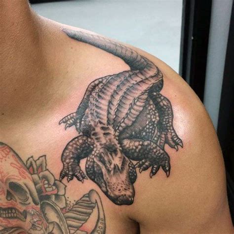 60 Alligator Tattoo Ideas For Men