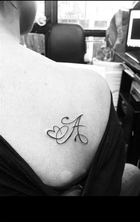 60 Amazing A Letter Tattoo Designs And Ideas Body Art Guru