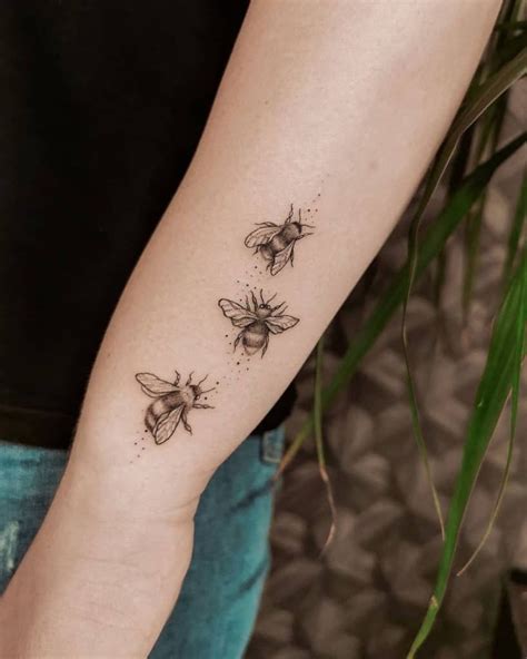 60 Best Bee Tattoo Designs You Ll Fall In Love With Bee Tattoo