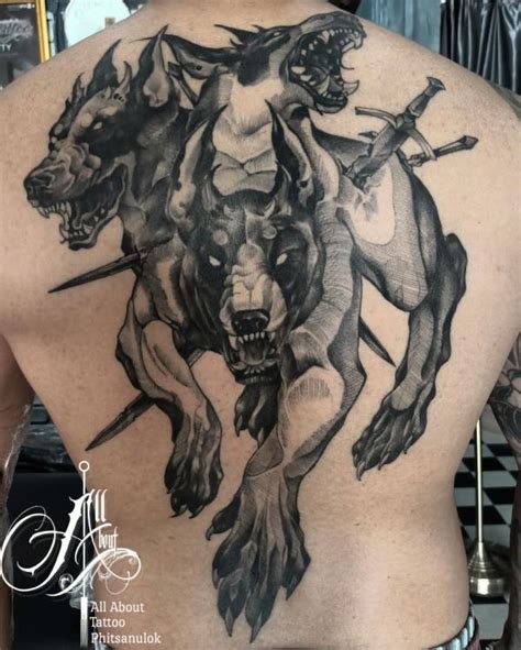 60 Cerberus Tattoo Designs With Meaning Art And Design