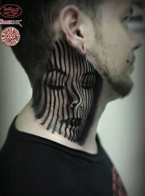 60 Creative And Bold Neck Tattoos Art And Design