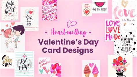 60 Valentine Amp 39 S Day Card Designs That Will Melt Your Heart Graphicmama Blog