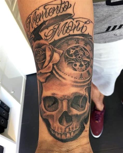 61 Memento Mori Tattoo Designs For Men