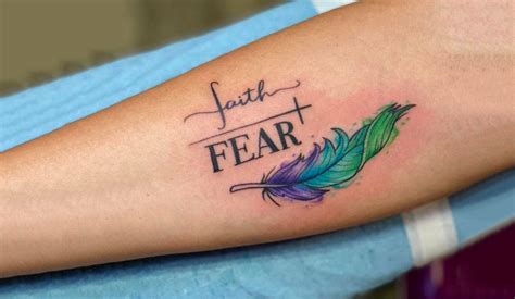 62 Faith Over Fear Tattoo Ideas To Achieve Inner Peace