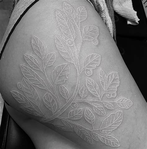 63 Beautiful White Tattoo Designs