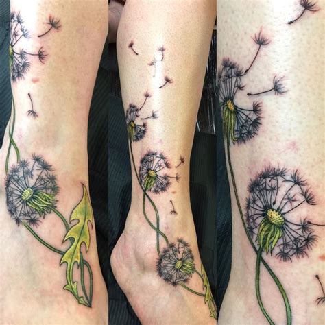 65 Best Dandelion Tattoos Designs Amp Meanings Flowering Plant 2019