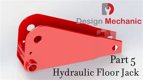 65 Solidworks Tutorial Hydraulic Floor Jack Part Modelling Part