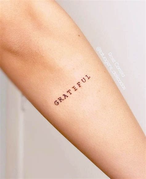 66 Meaningful One Word Tattoos That Say A Million Things