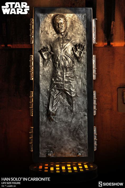 7 000 Replica Of Han Solo Frozen In Carbonite Being Sold By Sideshow