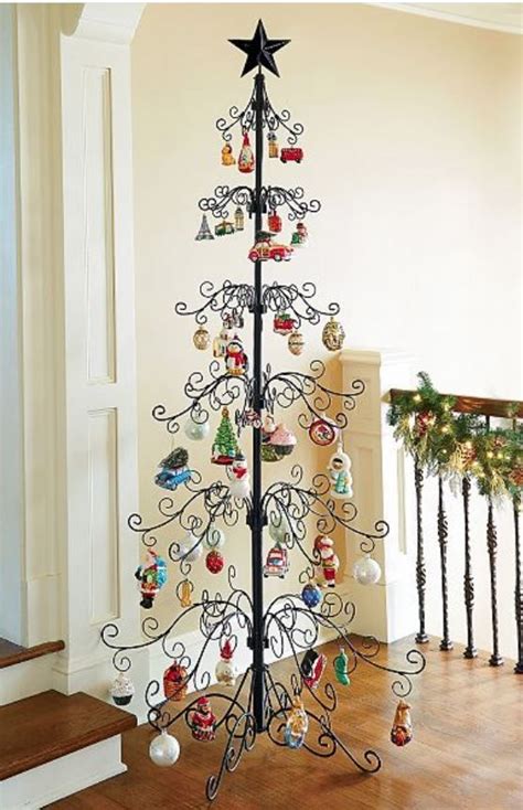 7 Amp 39 H X 37 Ornament Tree Display Metal Ornament Tree Metal Tree Wall Art