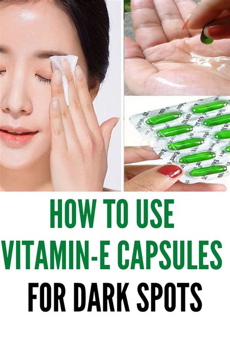 7 Best Benefits And Uses Of Vitamin E Capsules Or Oil Skin And Hair