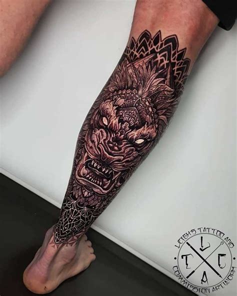 7 Calf Tattoo Designs For Men To Try Inspiring Tattoo Designs