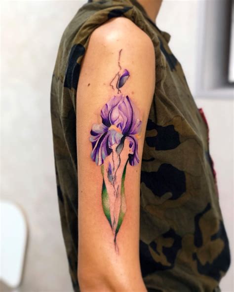 7 Iris Tattoo Ideas To Inspire Your Next Ink Inspiring Tattoo Designs