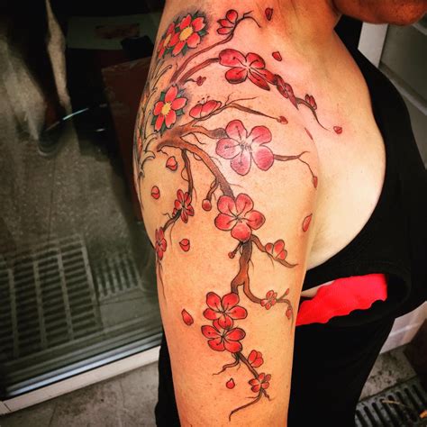 7 Meanings Of Japanese Blossom Flower Tattoos Health Care