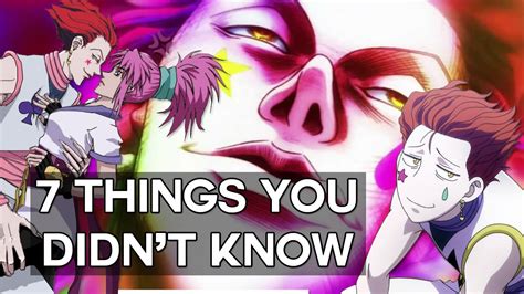 7 Things You Didn T Know About Hisoka Hunter X Hunter Youtube